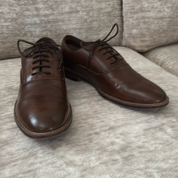 Apt. 9 Brown Leather Oxford Shoes with Broguing main image 6